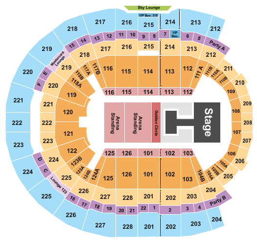 Coliseo De Puerto Rico Tyler, The Creator Seating Chart